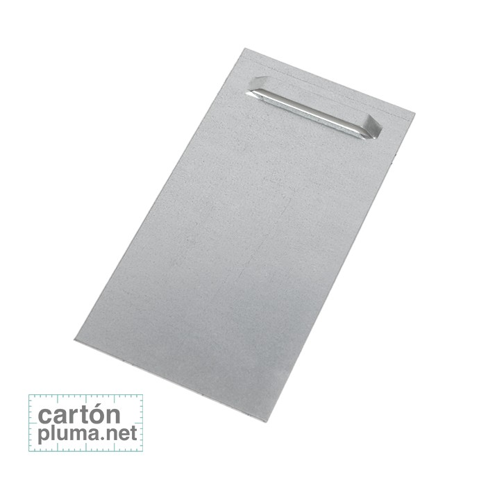COLGADOR ADHESIVO METÁLICO 200X100 MM (10 UDS.)