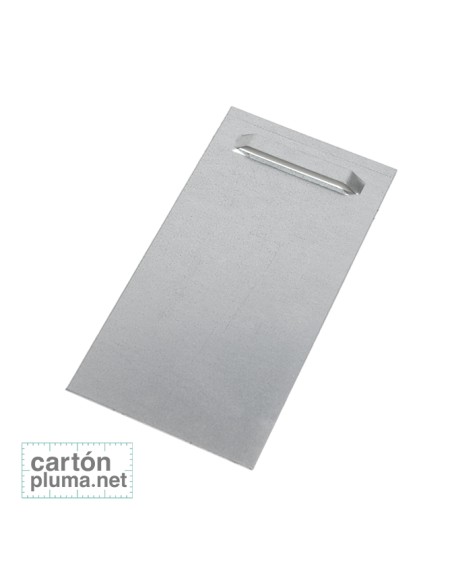 COLGADOR ADHESIVO METÁLICO 200X100 MM (10 UDS.)