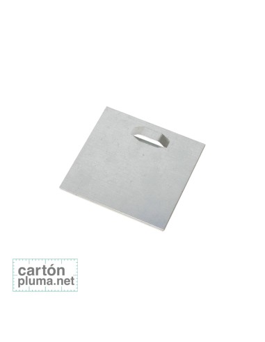 COLGADOR ADHESIVO METÁLICO 100X100 MM (10 UDS.)