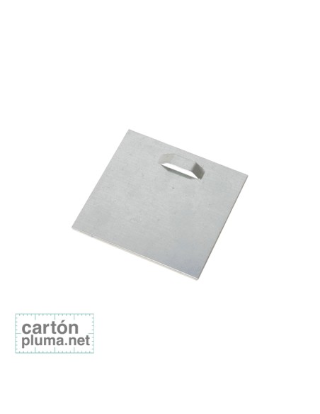 COLGADOR ADHESIVO METÁLICO 100X100 MM (10 UDS.)