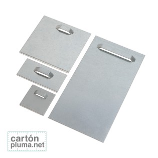 COLGADOR ADHESIVO METÁLICO 80X40 MM (10 UDS.) 2